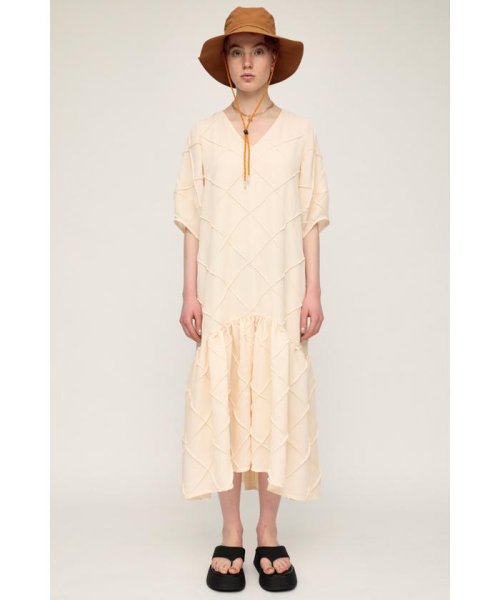 セール スライ Sly Lattice Tape Sheer V N Puff ワンピース Magaseek
