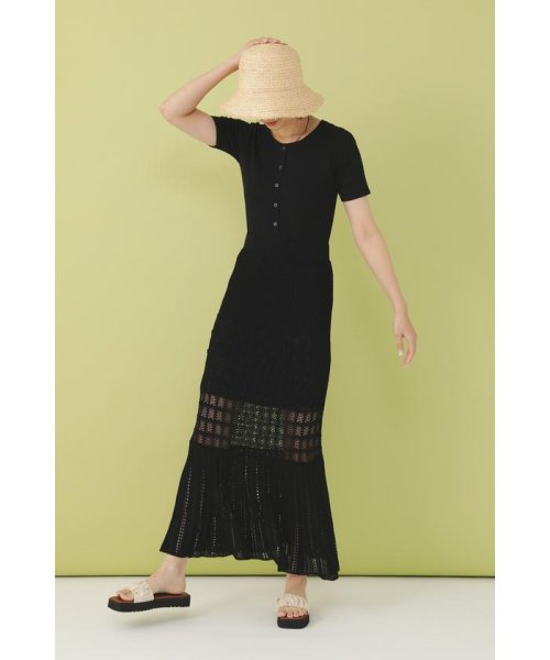 セール パターンニットワンピース シェルターセレクト Shel Tter Select Magaseek