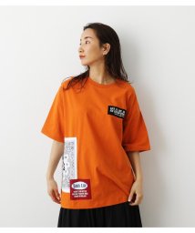 RODEO CROWNS WIDE BOWL(ロデオクラウンズワイドボウル)/Custom Many Patch Tシャツ/ORG