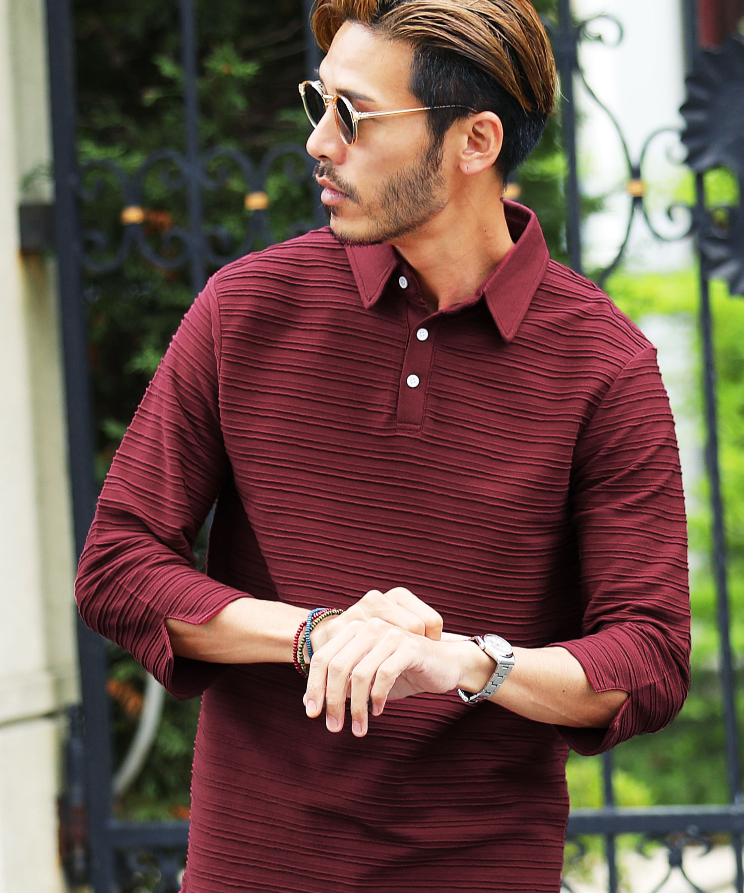 シャツです サルヴァトーレフェラガモ メンズ半袖シャツ ポロシャツ