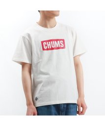 CHUMS(チャムス)/【日本正規品】 チャムス Tシャツ CHUMS OPEN END YARN COTTON チャムスロゴTシャツ CH01－1833/ホワイト