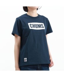 CHUMS(チャムス)/【日本正規品】 チャムス Tシャツ CHUMS OPEN END YARN COTTON チャムスロゴTシャツ CH11－1833/ネイビー