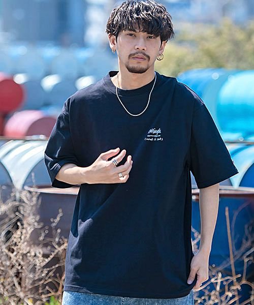 What It Isnt By Mark Gonzales ロゴプリントクルーネック半袖ビッグtシャツ Tシャツ メンズ ブランド 半袖 トップス カットソー マークゴンザレス Mark Gonzales Magaseek