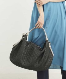 MK MICHEL KLEIN BAG(エムケーミッシェルクランバッグ)/サマーメッシュトートバッグ/ブラック