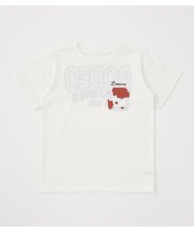 RODEO CROWNS WIDE BOWL(ロデオクラウンズワイドボウル)/キッズTEX LOGO Tシャツ/O/WHT1