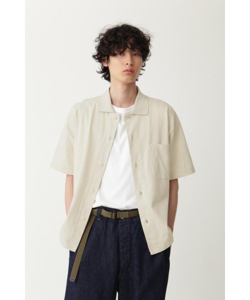 MHL.(エムエイチエル)/HEAVYWEIGHT DRY COTTON JERSEY/ECRU2