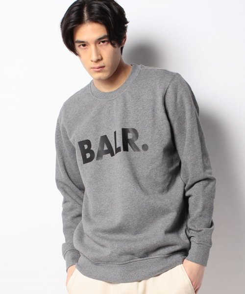 BALR(ボーラー)/ボーラー / スウェット / BRAND CREWNECK/グレー