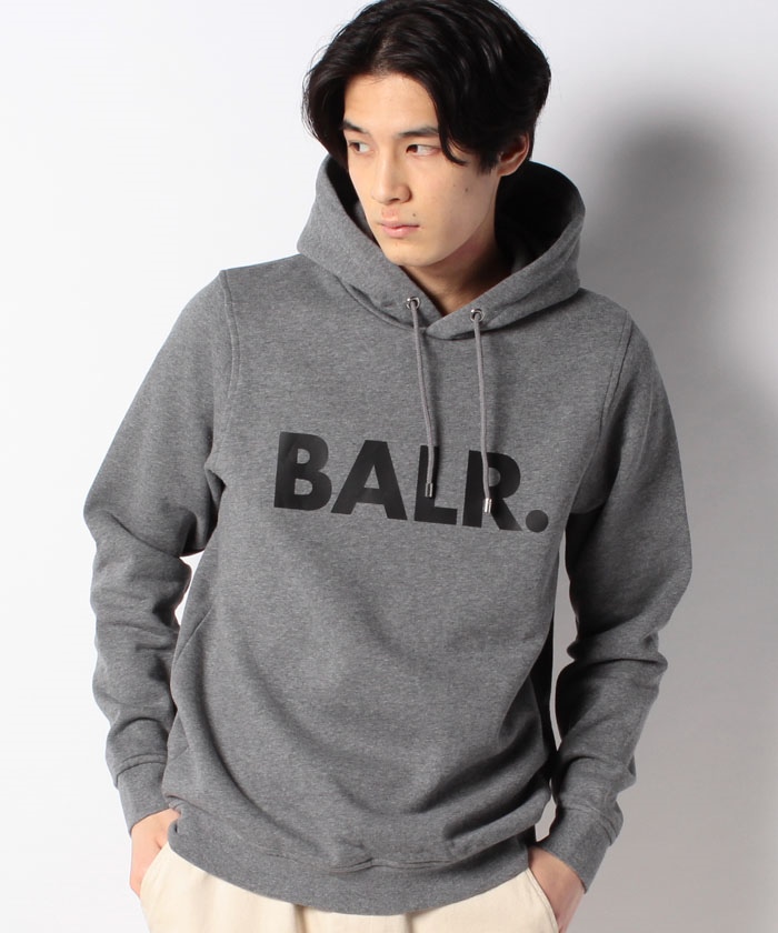 Balr. メタルロゴ パーカー S〜Mサイズ 新品 グレー