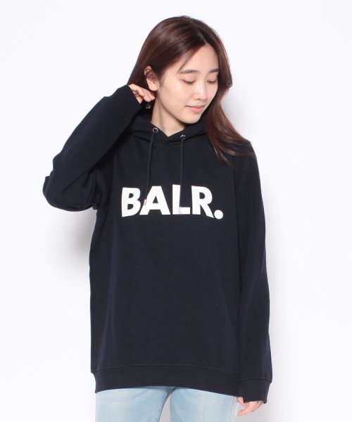 BALR(ボーラー)/ボーラー / パーカー / BRAND HOODIE/ネイビー