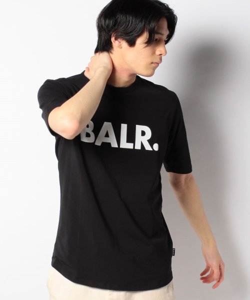 BALR(ボーラー)/ボーラー / Tシャツ / BRAND SHIRT/ブラック