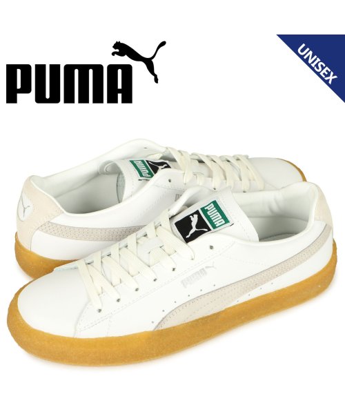 PUMA(プーマ)/PUMA プーマ スウェード クレープ リュクス スニーカー メンズ レディース スエード SUEDE CREPE LUXE ホワイト 白 382666－01/その他