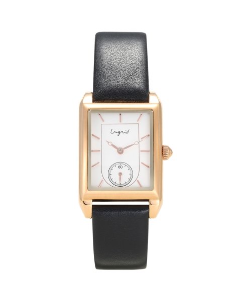 Ungrid(アングリッド)/アングリッド Ungrid 腕時計 レディース BASIC SQUARE LEATHER WATCH ブラック キャメル ダーク ブラウン グリーン シルバー /その他