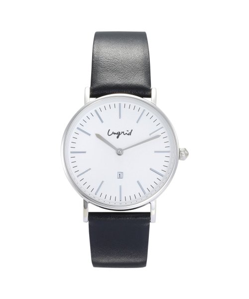 Ungrid(アングリッド)/アングリッド Ungrid 腕時計 レディース BASIC ROUND LEATHER WATCH ブラック ブラウン シルバー 黒 UNG－21750T/その他系3