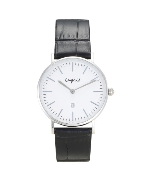 Ungrid(アングリッド)/アングリッド Ungrid 腕時計 レディース BASIC ROUND LEATHER WATCH ブラック ブラウン シルバー 黒 UNG－21750T/その他