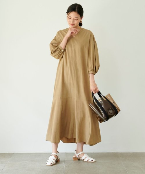 セール Very Green Label Relaxing マーメイドライン スキッパー ワンピース グリーンレーベルリラクシング Green Label Relaxing Magaseek