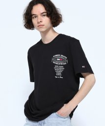 TOMMY JEANS(トミージーンズ)/グローバルロゴTシャツ/ブラック