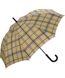 Wpc．(Wpc．)/【Wpc.公式】雨傘 UNISEX WIND RESISTANCE UMBRELLA 65cm 耐風 継続はっ水 ジャンプ傘 メンズ レディース 長傘/ブラウンチェック