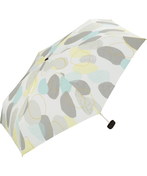 Wpc．(Wpc．)/【Wpc.公式】雨傘 ニュアンスパターン ミニ  50cm 継続はっ水 晴雨兼用 レディース 折りたたみ傘/YE