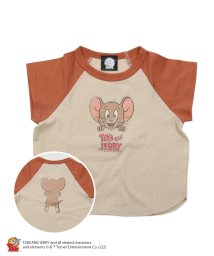 chil2(チルツー)/トムとジェリー/半袖Tシャツ/テラコッタ