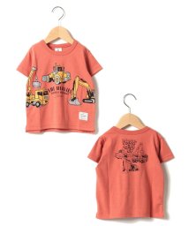 SKAPE(エスケープ)/ハタラククルマTシャツ/レッド