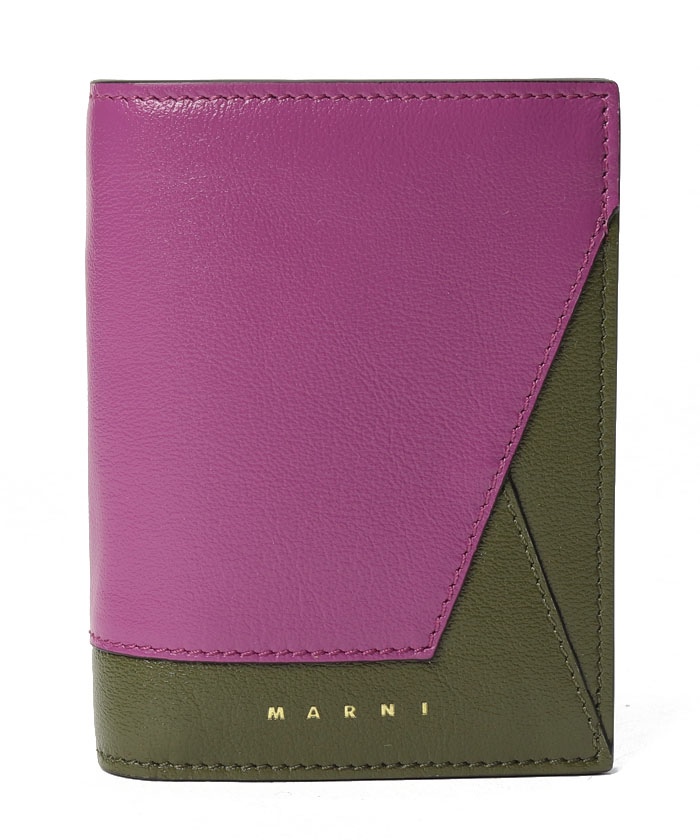 【新品未使用】 マルニ MARNI 二つ折り財布 ウォレット BILLFOLD W/COINPURSE PFMO0055U1P2644素材本体