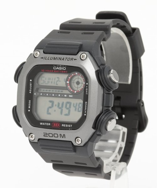 Watch　collection(ウォッチコレクション)/【CASIO】デジタル　ビッグタフネス　ウレタン/ブラック