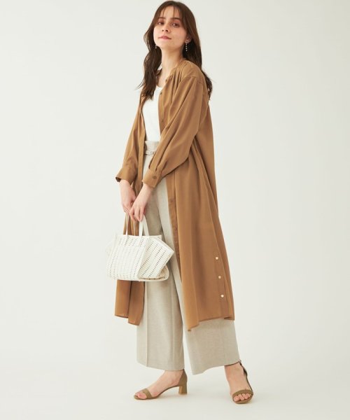 セール グリーンレーベルリラクシング Green Label Relaxing Very Green Label Relaxing オールウェザー ギャザー ワンピース 撥水 Magaseek