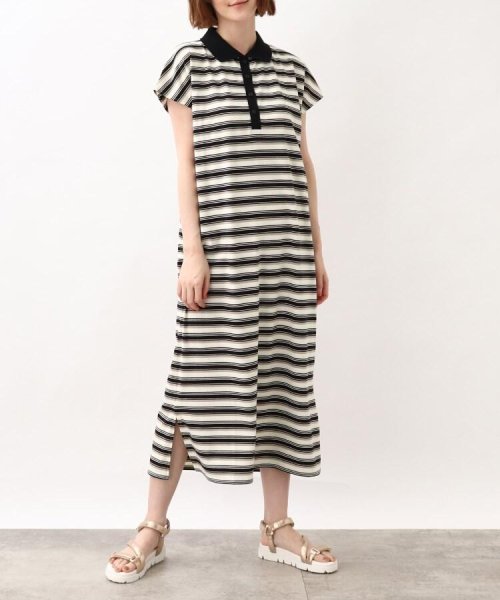 セール ランダムボーダーポロワンピース グローブ Grove Magaseek