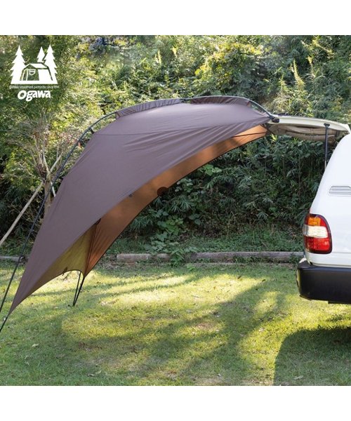 Ogawa オガワ カーサイドリビングal 2 サイドタープ 車連結テント カーサイドシェルター 折りたたみ アウトドア Uvカット 紫外線 メッシュ 簡易 簡 オガワ Ogawa Magaseek