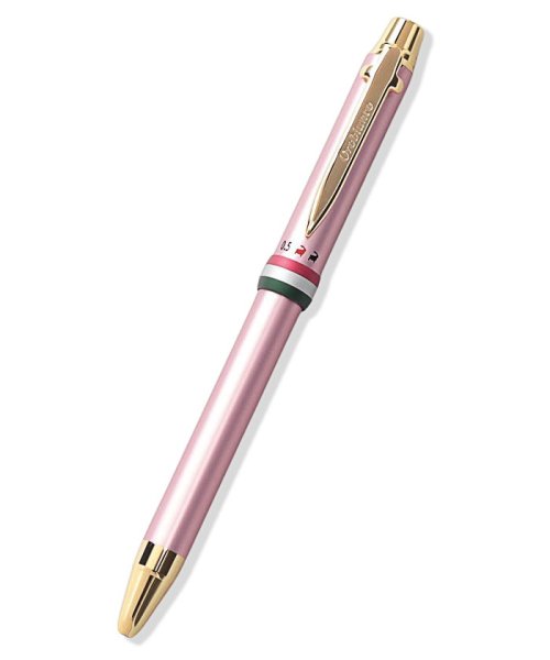 Orobianco(Pen)(オロビアンコ（ボールペン・タイピン・カフス）)/ラスクリベリア　トリプロ（複合ペン）/PINK/GOLD
