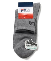 FILA socks Mens(フィラ　ソックス　メンズ)/メンズ ソックス/グレー2