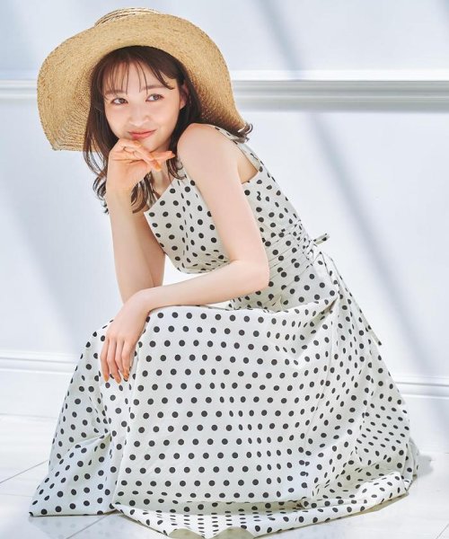 ウエスト切り替えドットワンピース ウィルセレクション Willselection Magaseek ウエスト切り替えドットワンピース ウィルセレクション Willselection Magaseek