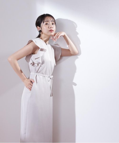 ラッフルワンピース ナチュラルビューティーベーシック Natural Beauty Basic Magaseek