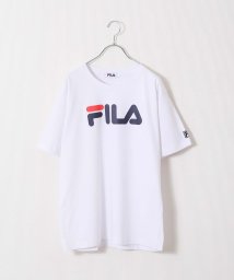 ZIP FIVE(ジップファイブ)/高密度生地センターロゴ半袖Tシャツ/ホワイト