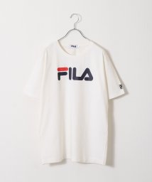ZIP FIVE(ジップファイブ)/高密度生地センターロゴ半袖Tシャツ/オフホワイト