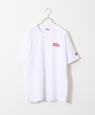 ZIP FIVE/高密度生地左胸カレッジワンポイント半袖Tシャツ/504688994