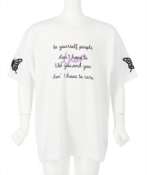 ANAP KIDS/袖バタフライ刺繍ビッグTシャツ/504689116