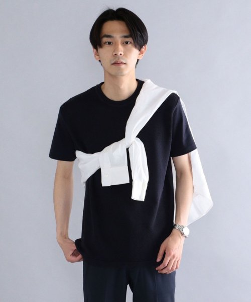 SHIPS MEN(シップス　メン)/SHIPS: ニットドッキング Tシャツ 2022/ネイビー