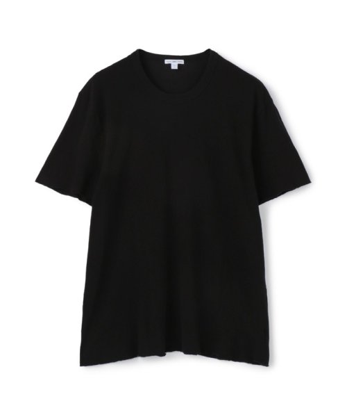 JAMES PERSE(JAMES PERSE)/ブラッシュドコットンジャージー クルーネックTシャツ MRBJ3479/19ブラック