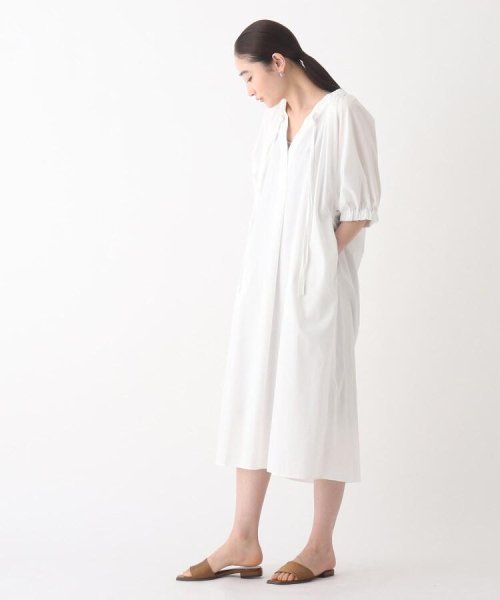 セール スキッパーデザインシャツワンピース Web限定サイズ オペークドットクリップ Opaque Clip Magaseek