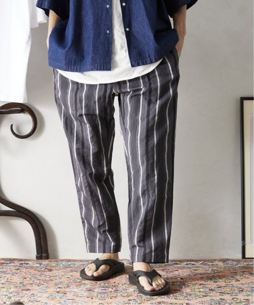 マルチストライプ リネンイージーパンツ ジャーナルスタンダード レリューム メンズ Journal Standard Relume Men S Magaseek