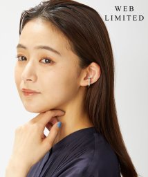 J.PRESS LADIES/【WEB限定】2way ラインパール イヤカフ リング/504690473