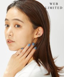 J.PRESS LADIES/【WEB限定】2way パール イヤカフ ピンキーリング/504690474