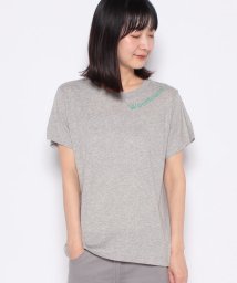 coen(coen)/【coen/コーエン】シンプル プリントTシャツ/MD.GRAY