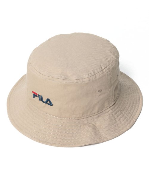 FILA（Hat）(フィラ（ボウシ）)/FLS OC.TWILL BUCKET/ベージュ