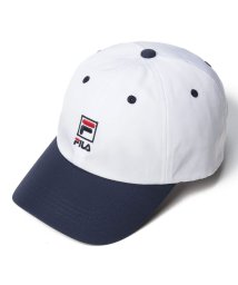FILA（Hat）(フィラ（ボウシ）)/FLH PE TWILL 6P CAP/ホワイト