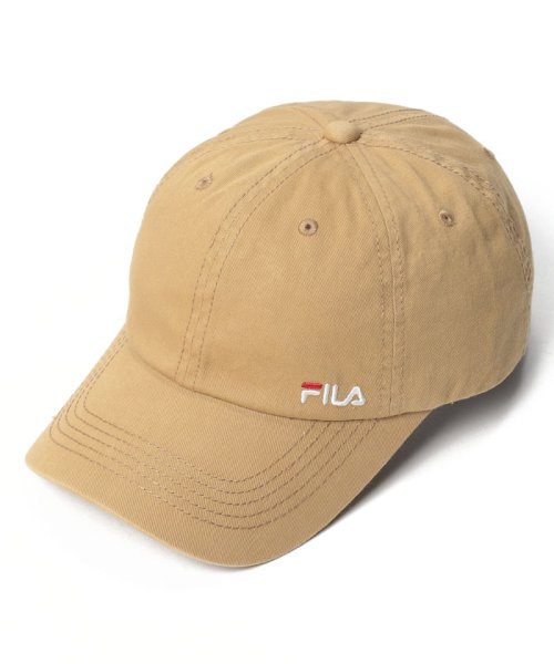 FILA（Hat）(フィラ（ボウシ）)/FLW OC TWILL 6P CAP/イエロー
