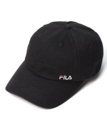 FILA（Hat）(フィラ（ボウシ）)/FLW OC TWILL 6P CAP/ブラック
