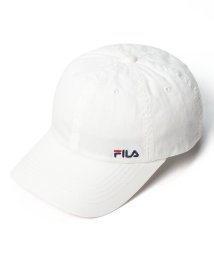 FILA（Hat）(フィラ（ボウシ）)/FLW OC TWILL 6P CAP/ホワイト
