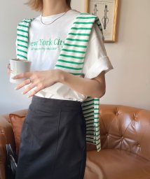 Chillfar(チルファー)/アソート刺繍ロゴTシャツ/ホワイト系2